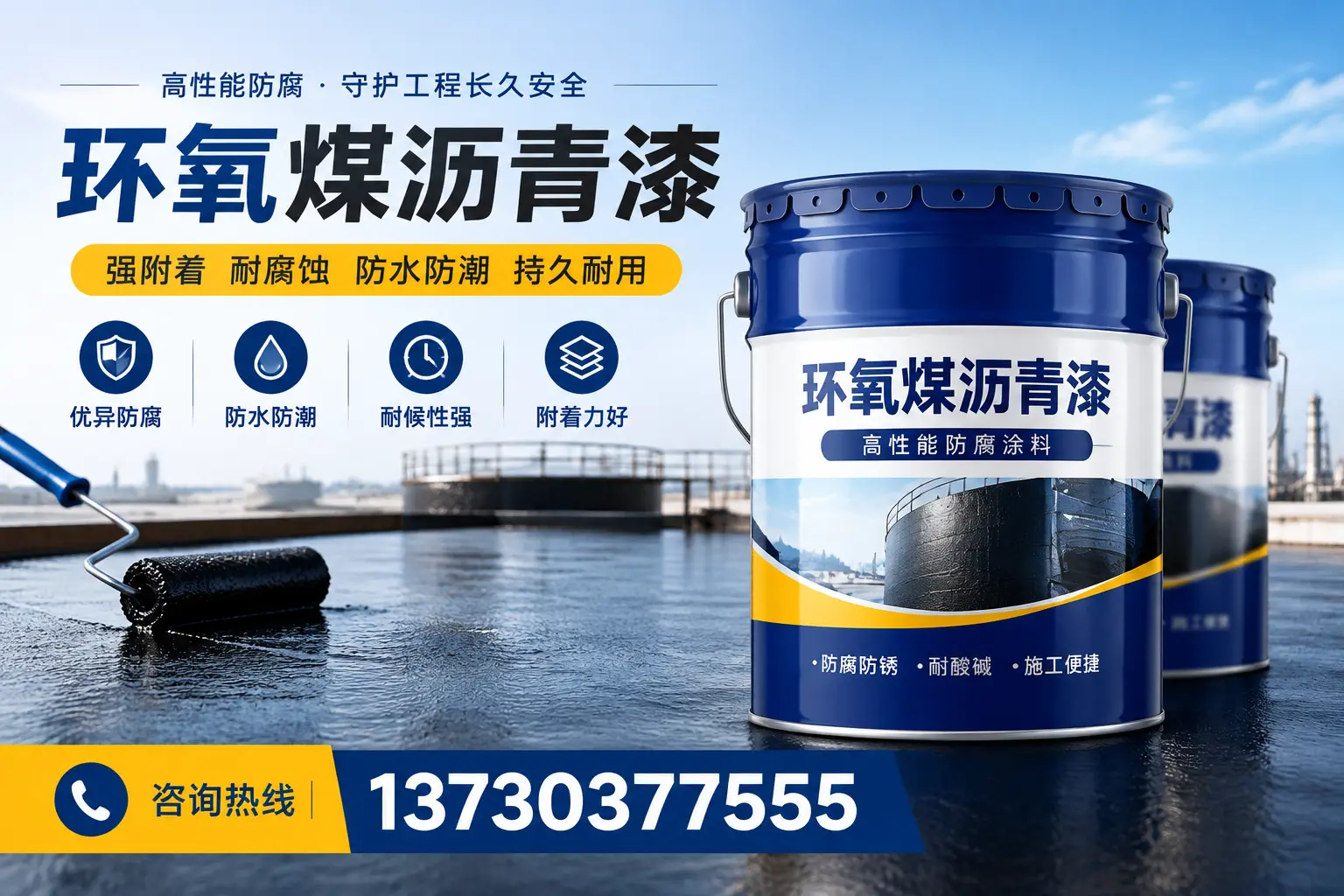 如何判断环氧煤沥青漆的质量?韶关消费者指南