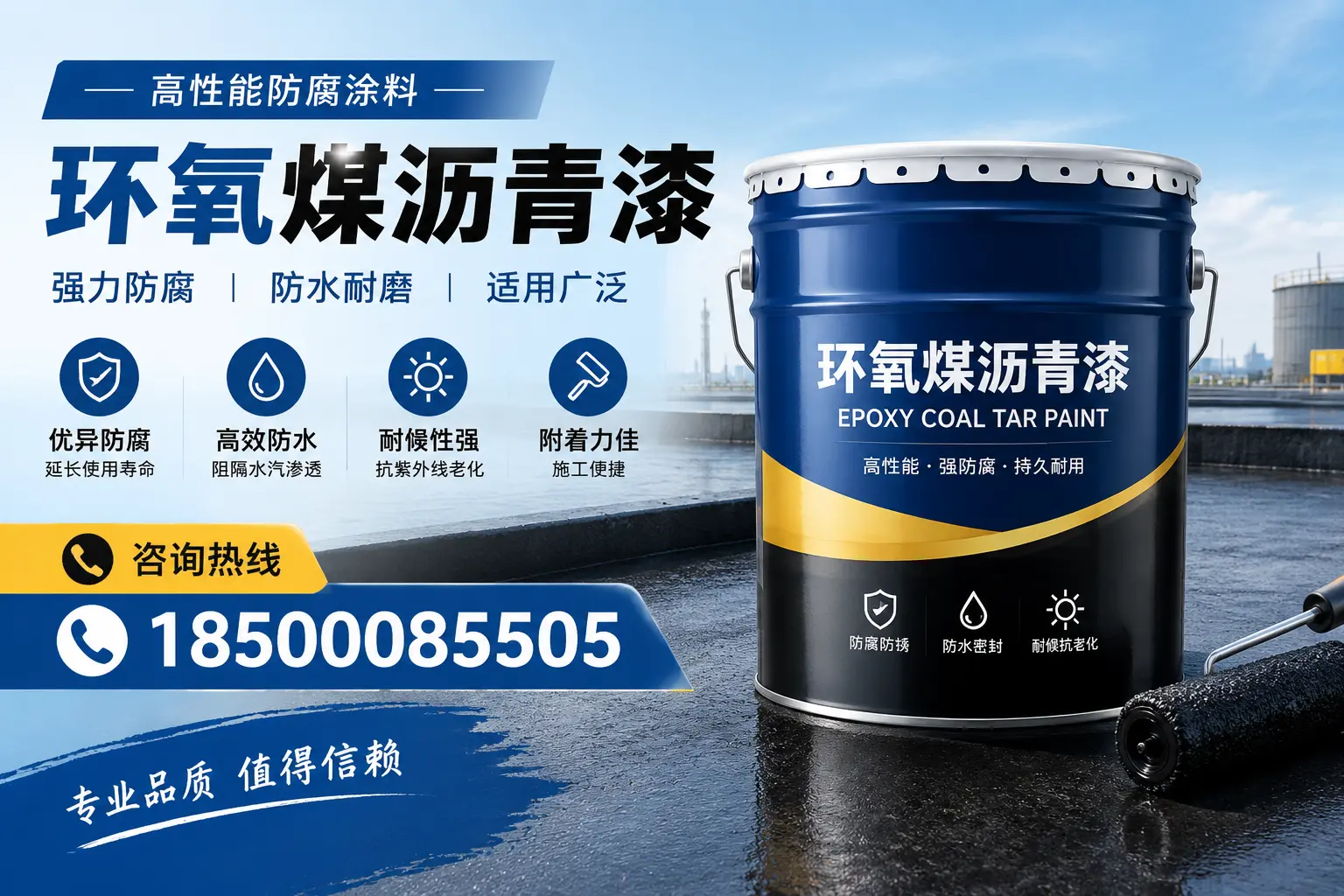 环氧煤沥青漆的主要成分与功能,韶关用户深度了解